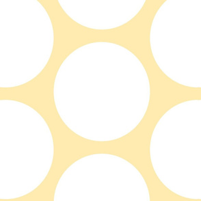 Mod Dots Butter/White