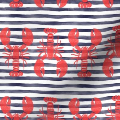 lobsters with stripes