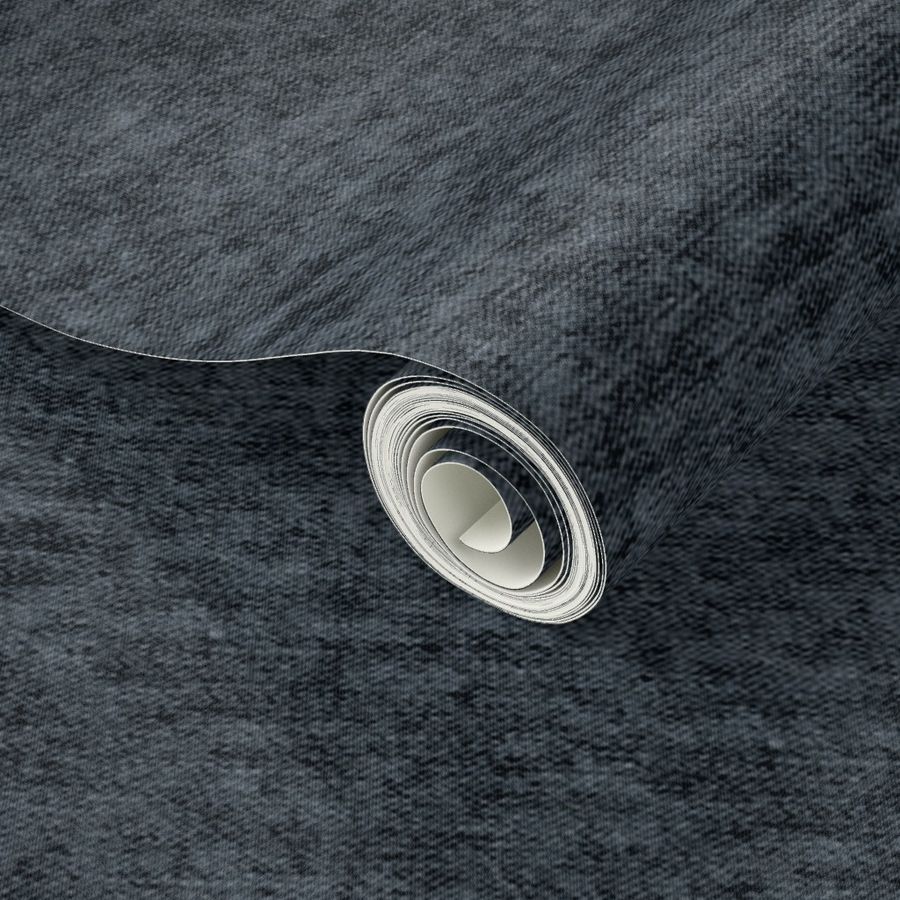 Dark blue grey marl jersey texture look