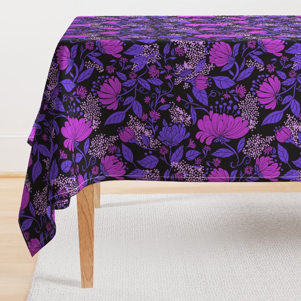 Midnight Nouveau Floral