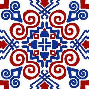Hmotif Series: Red and Blue Thoughts 