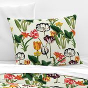 Botanical Vintage Moody Tulip Beige