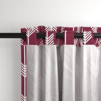 XL Arrow Stripe – Heather Cayenne