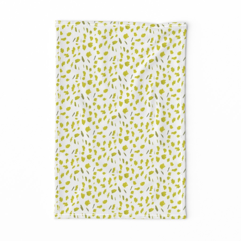 chartreuse dalmatian print citrine dalmatian print dalmation dots