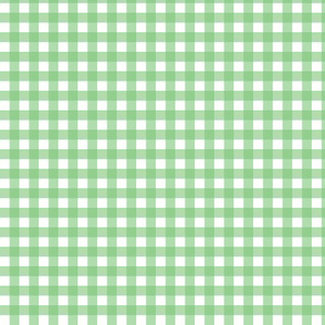 Green Grass Coordinate Gingham