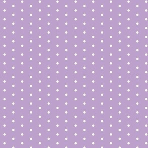 Polka Bunnies in Lavender coordinate