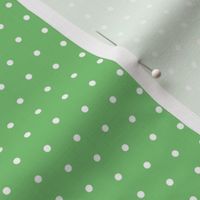 Polka Bunnies in Green coordinate