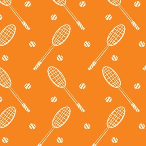 Sport-o-saurus Tennis Rackets ~ Orange