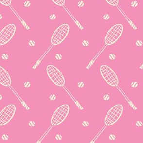 Sport-o-saurus Tennis Rackets ~ Pink