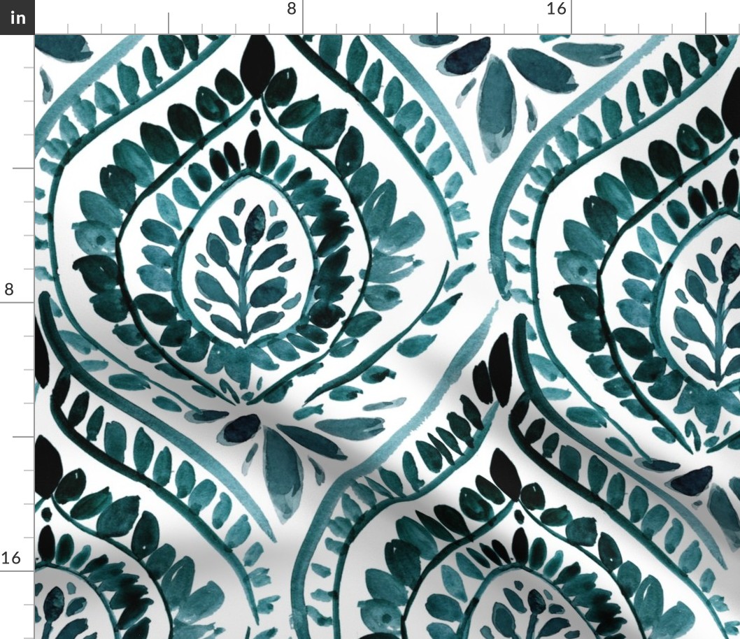 Bohemian Foli teal