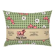 Some Pig 18" Pillow Panel | Vintage Vacation