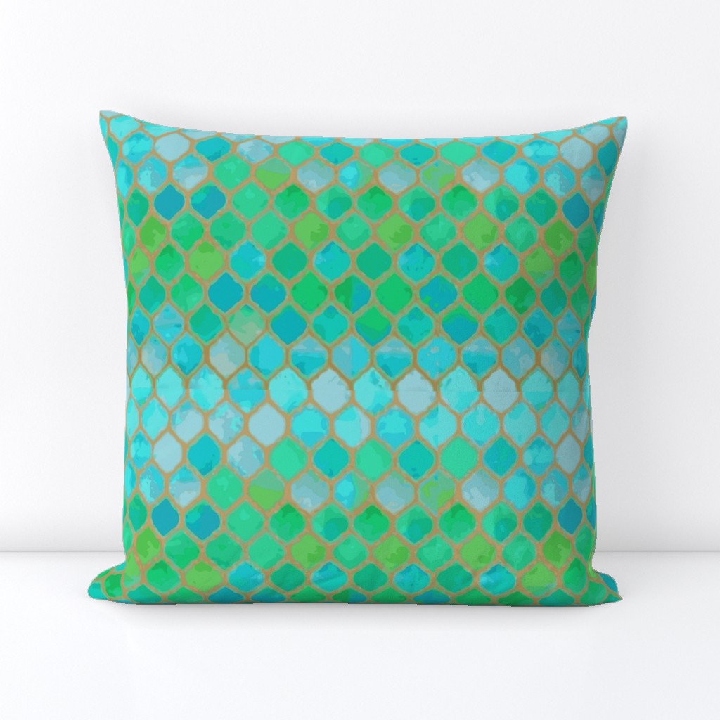 Moroccan Aqua Beach Design 