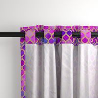 Moroccan Violet Hues Lantern Design