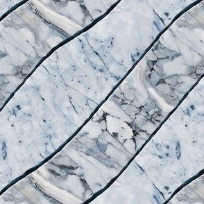 Blue White Marble