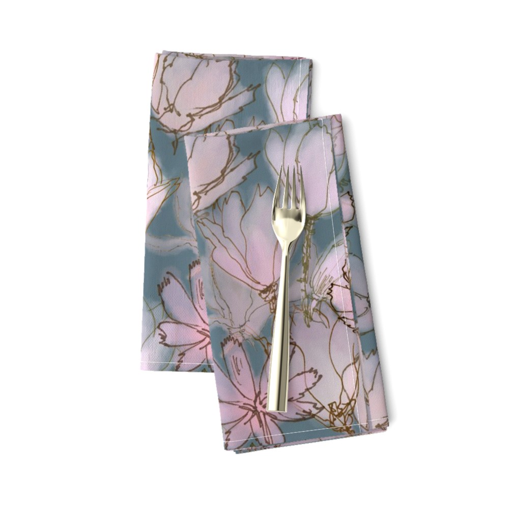 Magnolia Moody Floral  Large Scale