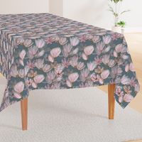 Magnolia Moody Floral  Large Scale