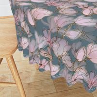 Magnolia Moody Floral  Large Scale