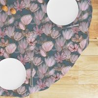 Magnolia Moody Floral  Large Scale