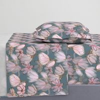 Magnolia Moody Floral  Large Scale