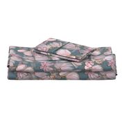 Magnolia Moody Floral  Large Scale