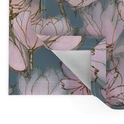 Magnolia Moody Floral  Large Scale