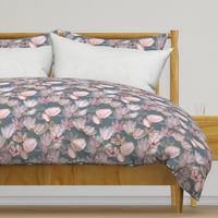 Magnolia Moody Floral  Large Scale