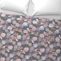 Magnolia Moody Floral  Large Scale