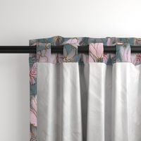 Magnolia Moody Floral  Large Scale