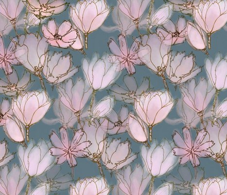 Magnolias - 30 designs by meowandcraft