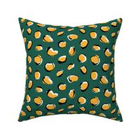 Summer leopard spots - yellow and green