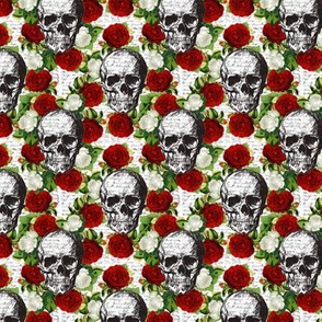 Skulls and Roses - small