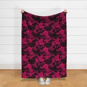 Moody Florals in Magenta