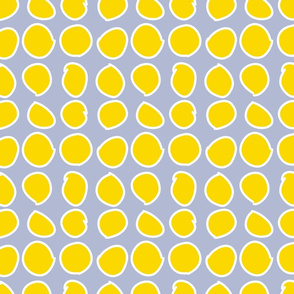 Yellow Circles on Gray