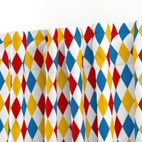 Big Top Bold Circus Diamond Pattern