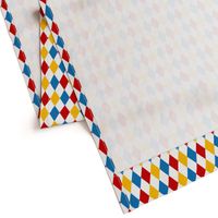 Big Top Bold Circus Diamond Pattern