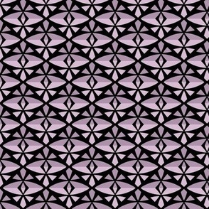 Purple Petals  Pattern Fabric