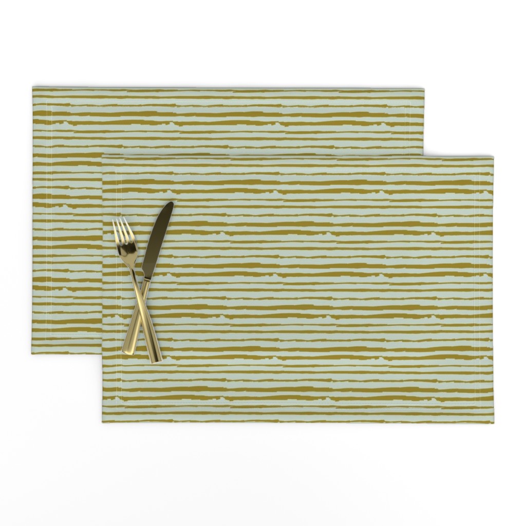 horizon landscape stripe - mustard