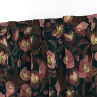 Moody helleborus | blush brown