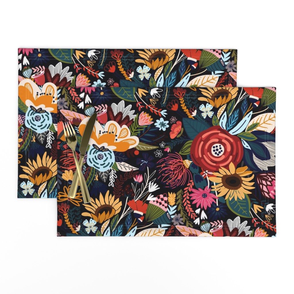 Popping Moody Floral - Large 