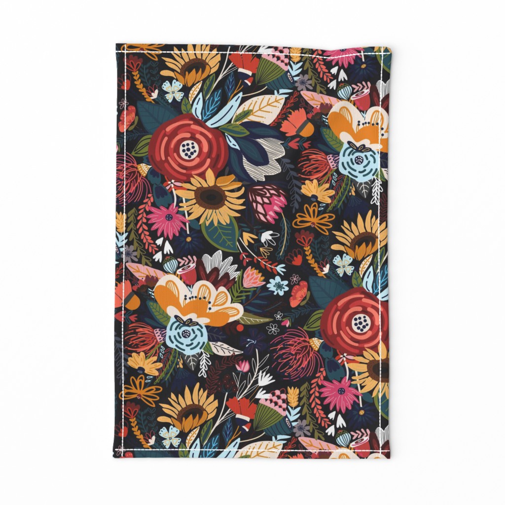 Popping Moody Floral - Large 