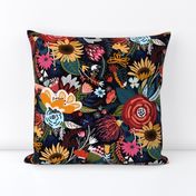 Popping Moody Floral - Large 