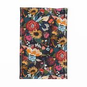 Popping Moody Floral - Large 