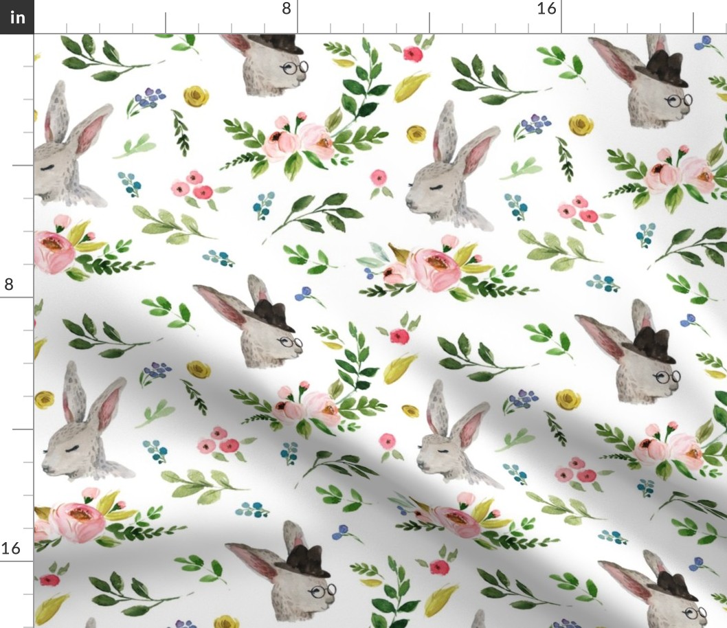 bunny floral