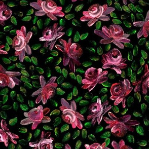 Velveteen Fairy Roses - Pink