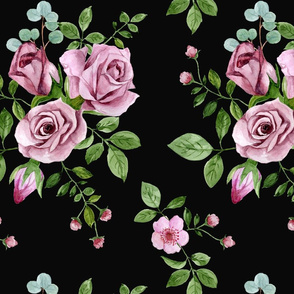 Rose WC Bouquet (300blk)