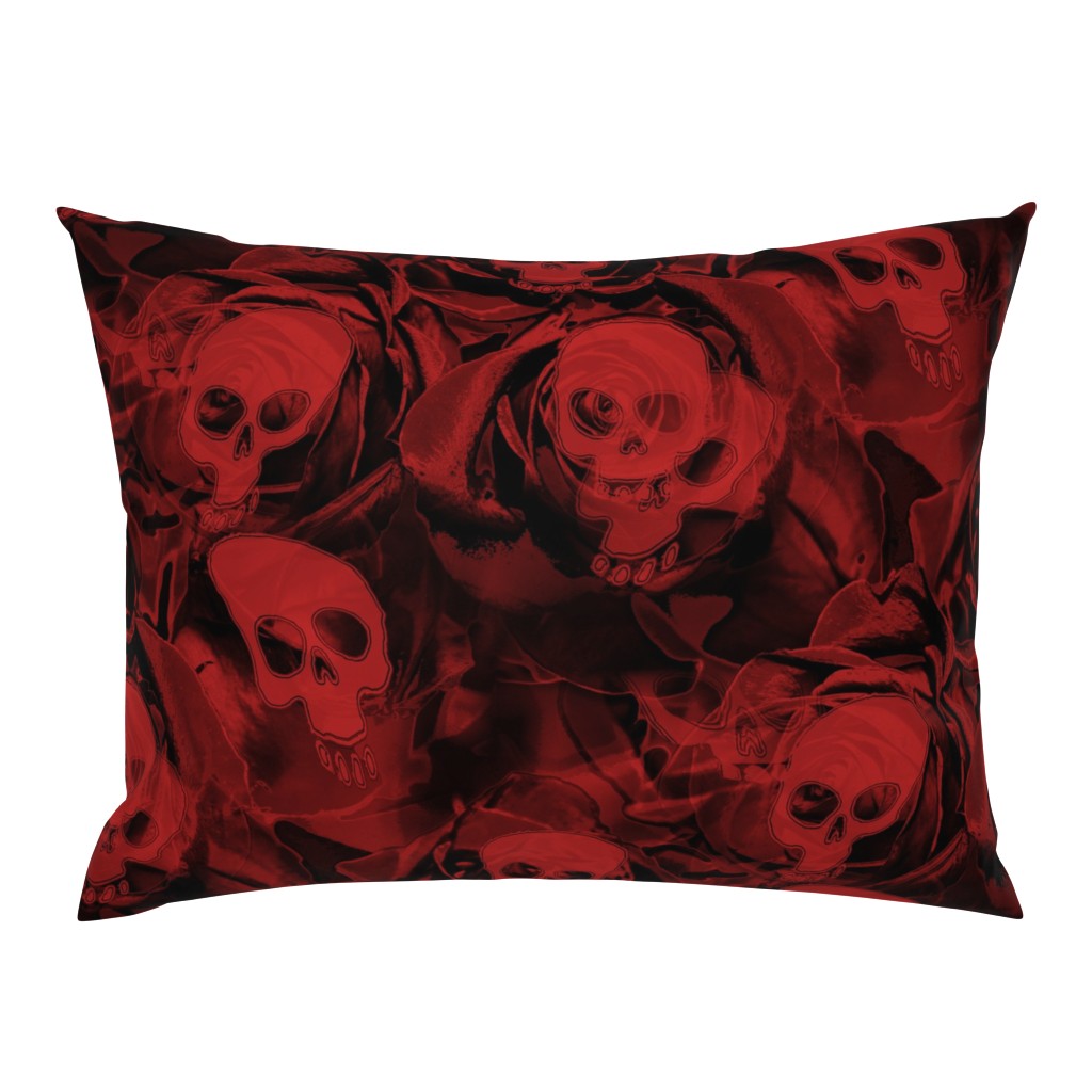 Haunted Red Skulls