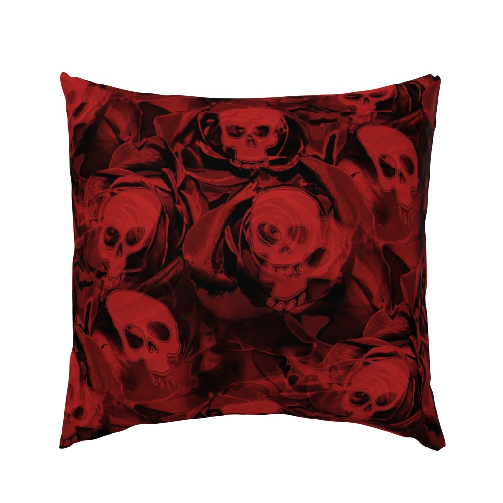 Haunted Red Skulls