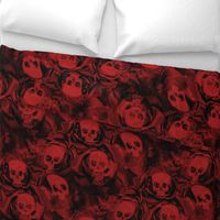 Haunted Red Skulls