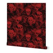 Haunted Red Skulls