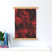 Haunted Red Skulls